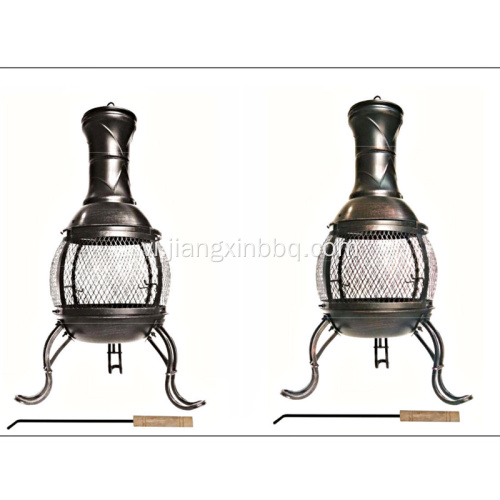 Lò sưởi sân vườn Brazier Garden Stove Chiminea BBQ